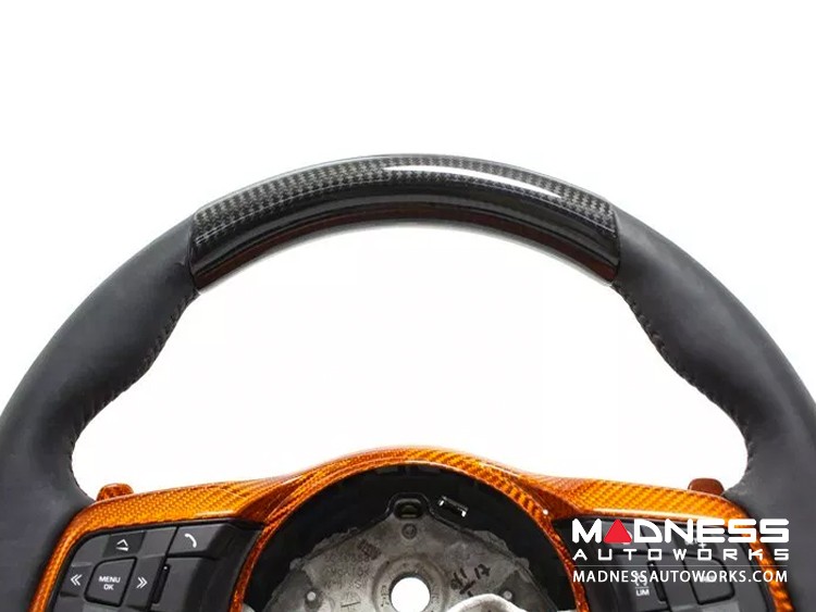 Jaguar FType Carbon Fiber R Steering Wheel Upper and Lower Parts